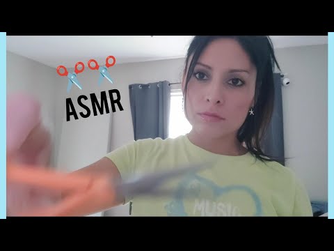 ASMR Haircut (No Talking) fast and slow scissor sounds