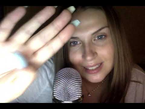 ASMR: Vidars Custom video - Finger fluttering, scratching on mic,  hand sounds and hand movement.