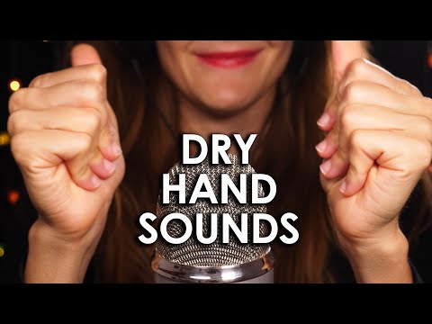 [ASMR] HAND SOUNDS 😍 DRY HANDS RUBBING (No Talking)