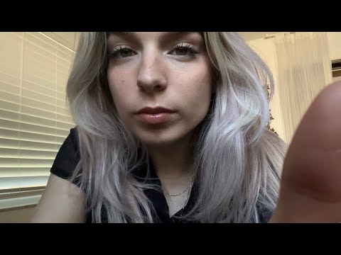 fast asmr | doing your makeup feat. mouth sounds, tapping, inaudible whispers, & hand sounds