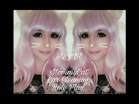 ASMR Loving Ear Cleaning with MommyCat . Caring Whispers . Personal Attention Role Play