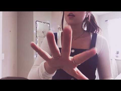 ASMR Fabric Scratching, Tapping & Hand Movements