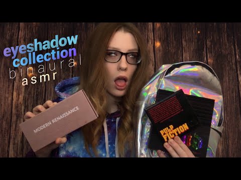 ASMR BINAURAL MAKEUP COLLECTION | e y e s h a d o w  e d i t i o n