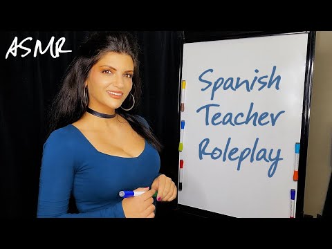 ASMR | Spanish Teacher Roleplay (soft spoken)