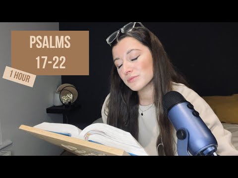 1 hour psalms 17-22 bible reading | asmr