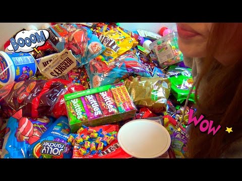 ASMR A lot of Candy