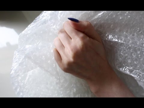 ASMR Plastic Crinkle | Bubble Wrap Popping Relaxation | 3Dio