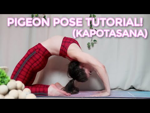 🧘‍♀️ Yoga Tutorial Pigeon Pose! (Kapotasana)