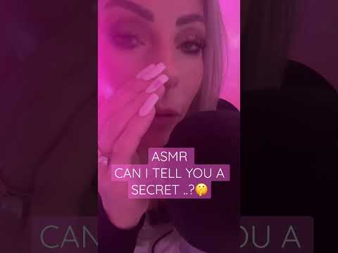 ASMR Inaudible Whispering Can I Tell You A Secret? #asmr