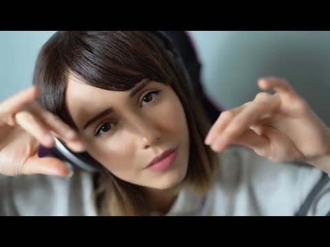 ASMR - Plucking You + 'Relax' Word Repetition & Positive Affirmations in 4K