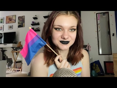 ASMR | Pride Rainbow Triggers 🌈✨ Tapping, Mic Brushing, Scratching, etc