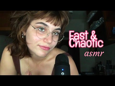very Fast and Chaotic Unpredictable ASMR ♡