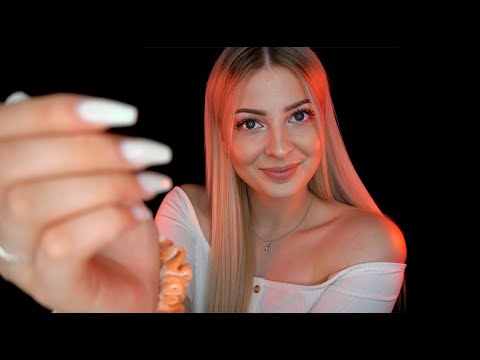 VERY PERSONAL ATTENTION + TINGLY MOUTHSOUNDS! 🤯 • FACETOUCHING WITH ASMR JANINA 😴