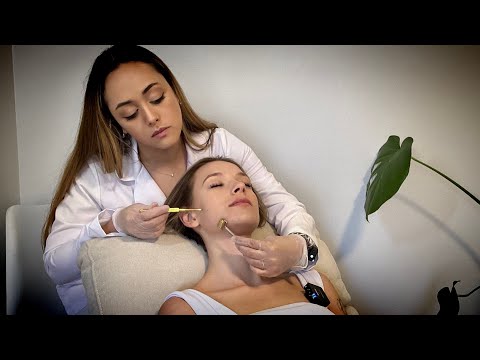 ASMR Scalp Check and Face Mapping with Acupressure & Scalp Treatment | Real Person Roleplay