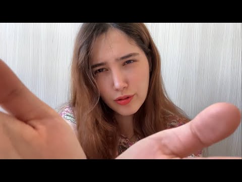 ASMR / face attention, caressing , massage, a little brush your hair