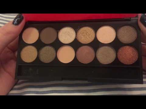 ASMR Eye Shadow Palette Show and Tell