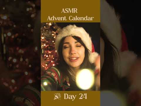 ASMR Advent Calendar - Day 24 🎉 #asmr #shorts
