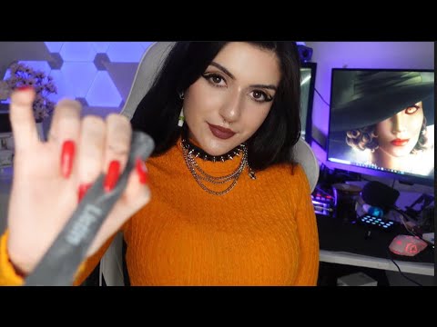 POV E-girl does your *fake* nails ~ ASMR personal attention RP