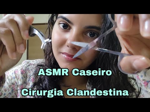 [ASMR Caseiro] sua cirurgia na Clínica Clandestina - Roleplay