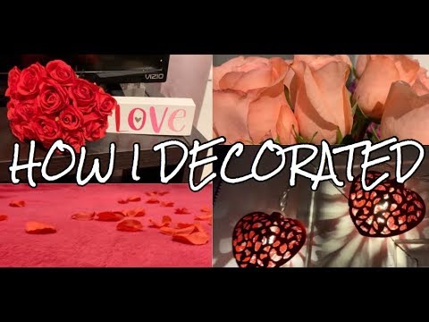 How I Decorated For Valentine's Day