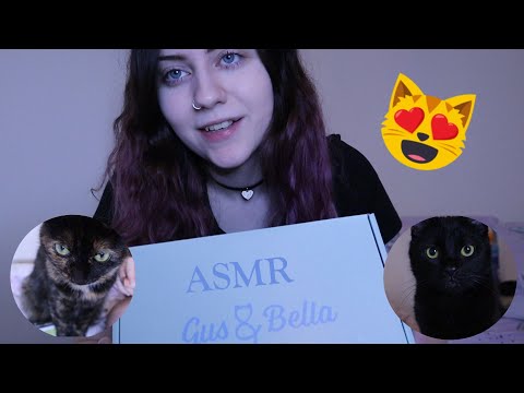ASMR Gus and Bella Unboxing! {Subscription Box for You & Your Kitties!} 🐱