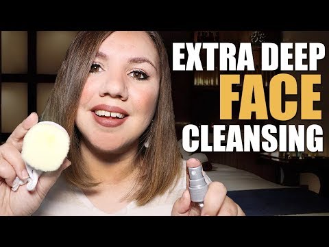 ASMR ✨ Skin Care Shop for Tingles ✨ ONE HOUR FACE CLEANSING