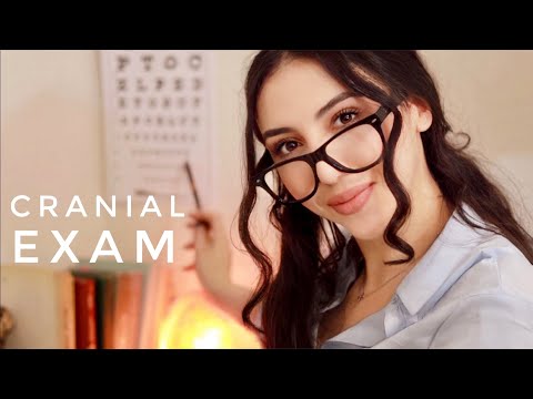 ASMR | Full Cranial Nerve Exam 👩🏻‍⚕️Hearing Test / Eye Exam