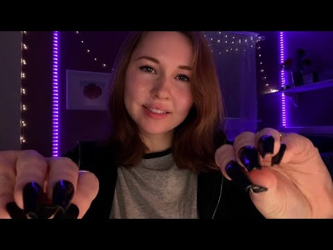 ASMR~Stress Plucking, Inaudible Whispers, Trigger Words, Fluffy Mic Scratching + more! (Katie's CV)✨