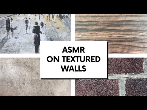 ASMR Tapping and scratching on wall surfaces | Tingly textures 🥰 CELEBRATING 500 SUBSCRIBERS!! 💛💛