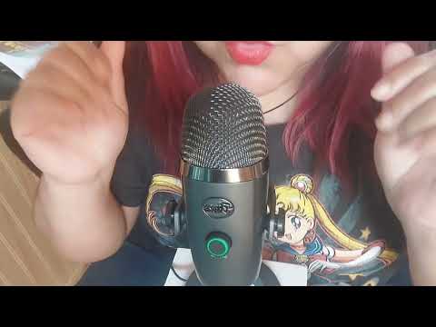 ASMR-Corto/Sonidos de manos y de boca|ASMRenEspañol(Sin hablar)