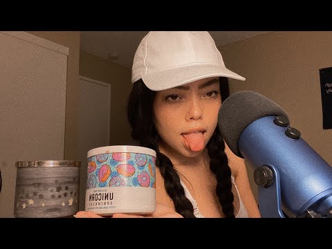 asmr// tapping on candles ♡