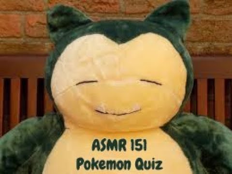 [ASMR] 151 Pokemon Quiz Challenge! Typing and Whispering