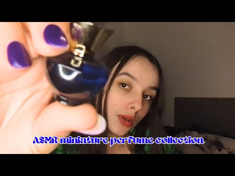 ASMR mini perfume collection
