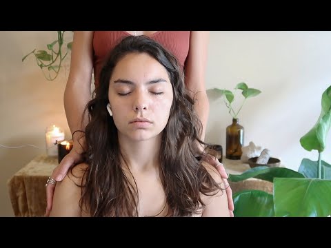 ASMR ~special~ treatment (head massage + scratch , gua sha and hair brushing tingles)