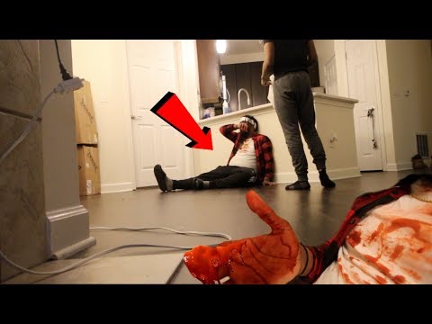 DEAD BROTHER PRANK ON BROTHER!! | HIS REACTION!!.LOL *MUST WATCH*