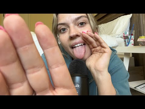 ASMR| MY MOST POPULAR TRIGGERS- LENS LICKlNG/ SPIT PAINTING / HIGH VOLUME MOUTH SOUNDS ETC.. 30+ MIN