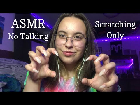 Fast & Aggressive Scratching Only No Talking ASMR For Studying/Sleeping/Relaxing
