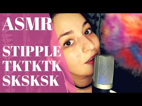 Stipple & SkSk & TkTk Sounds | ASMR Türkçe Fısıltı | Uyku İçin Sesler & Ağız Sesleri 😴