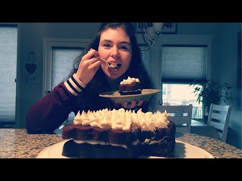 ASMR // Birthday Cake (Eating Sounds)
