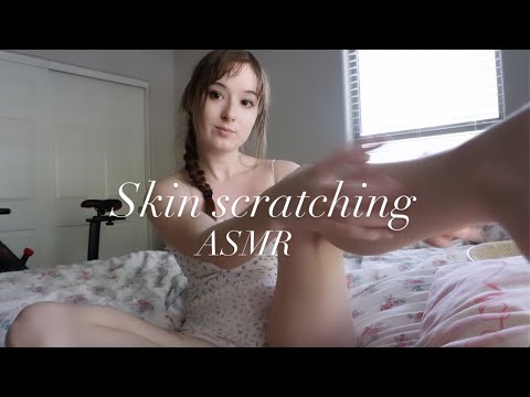 ASMR skin scratching