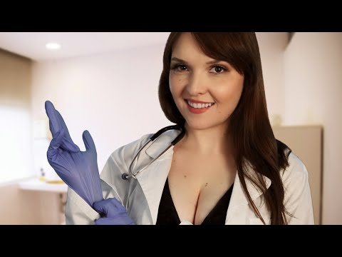 ASMR Doctor FLIRTS With You || FULL BODY medical exam roleplay