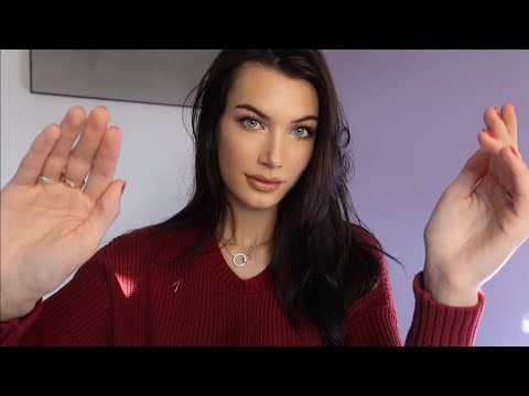 ASMR Slow Hand Movements & Whispers 🙌🏼