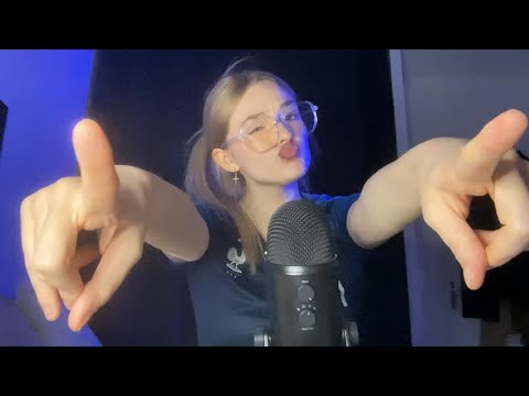 ASMR: Intensive MOUTH sounds with Fast HAND movements🥳🤙🏻