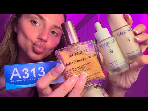 ASMR FRENCH PHARMACY FINDS ‍🧖‍♀️⚕️(unboxing what I got in Paris, tapping)