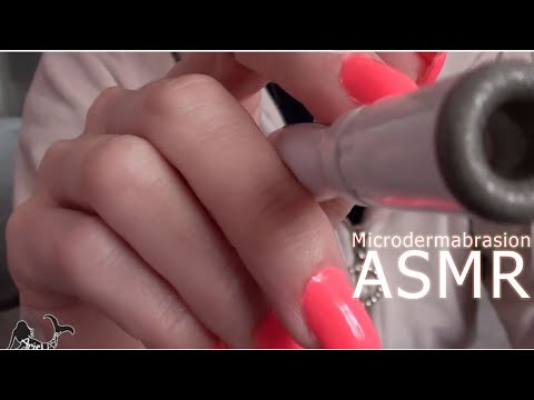 Personal attention ASMR micro dermabrasion