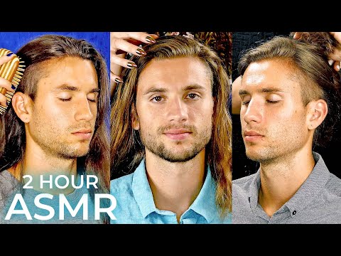 ASMR 💕 Best of Ryan Compilation | 2 Hour Long! Fall Asleep, Relax, Hair Play, Scalp Massage ⚡
