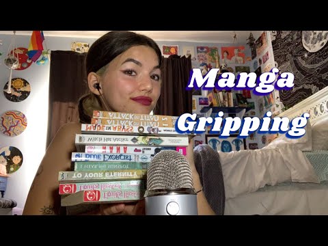 ASMR | 30 Minutes of Manga Gripping (Fast and Aggressive)