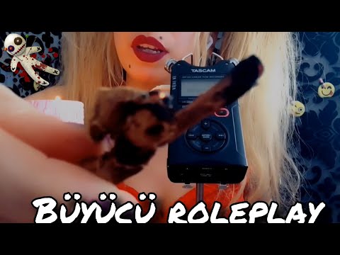 Türkçe asmr _ Büyücü ROLEPLAY / Silinen video ( sevgilinle aranızı yapıyorum ) Wizard roleplay _ 魔術師