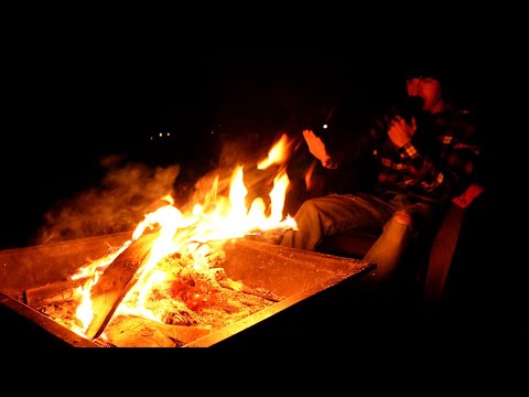 ASMR by the fire pit