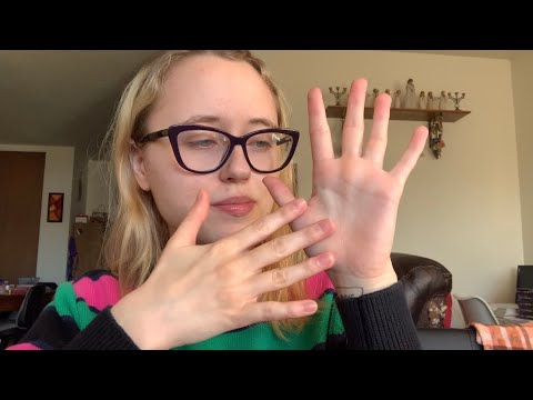 Positive Affirmations + Calming Hand Movements ASMR